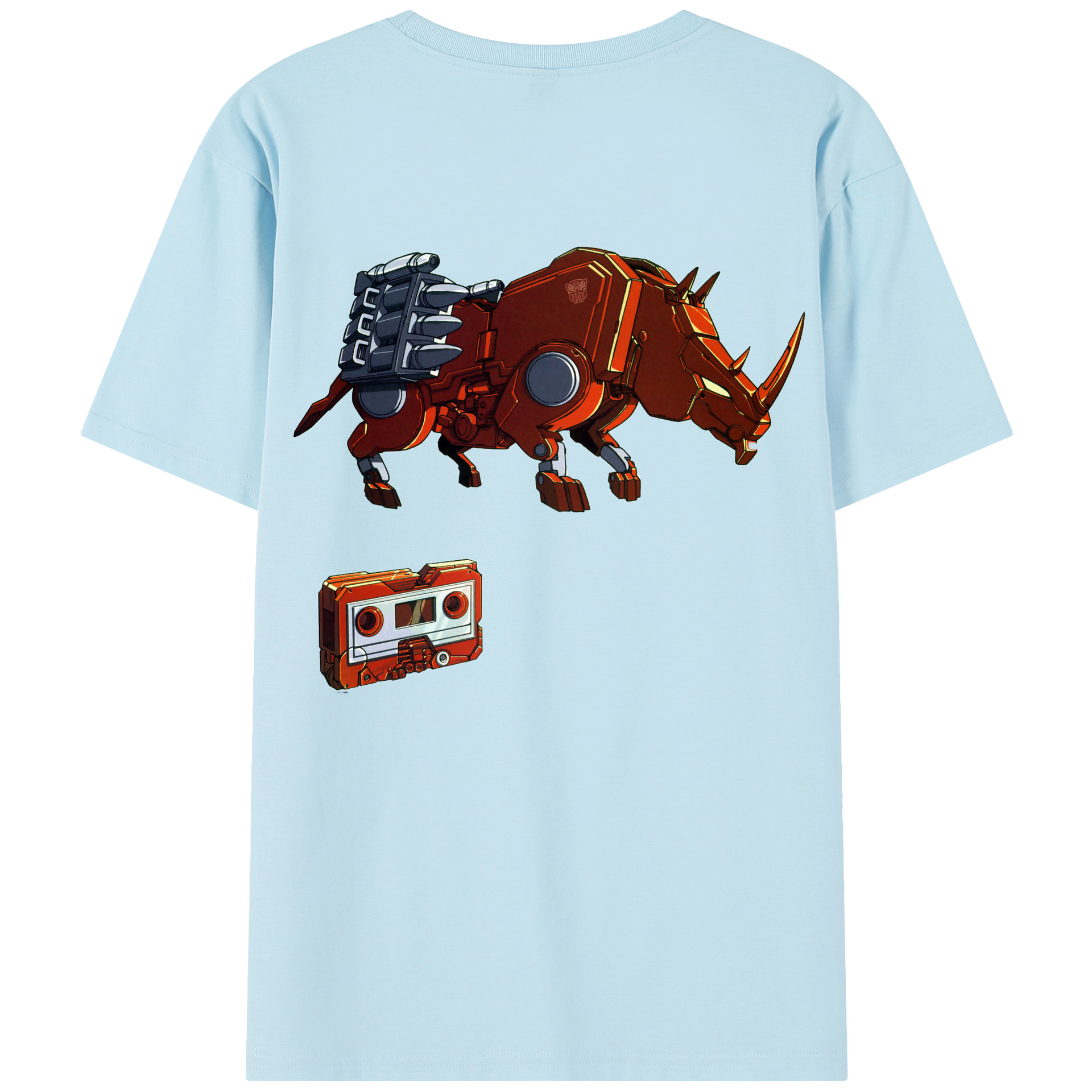 （画像用）  綿100％半袖Tシャツ（背面プリント）
